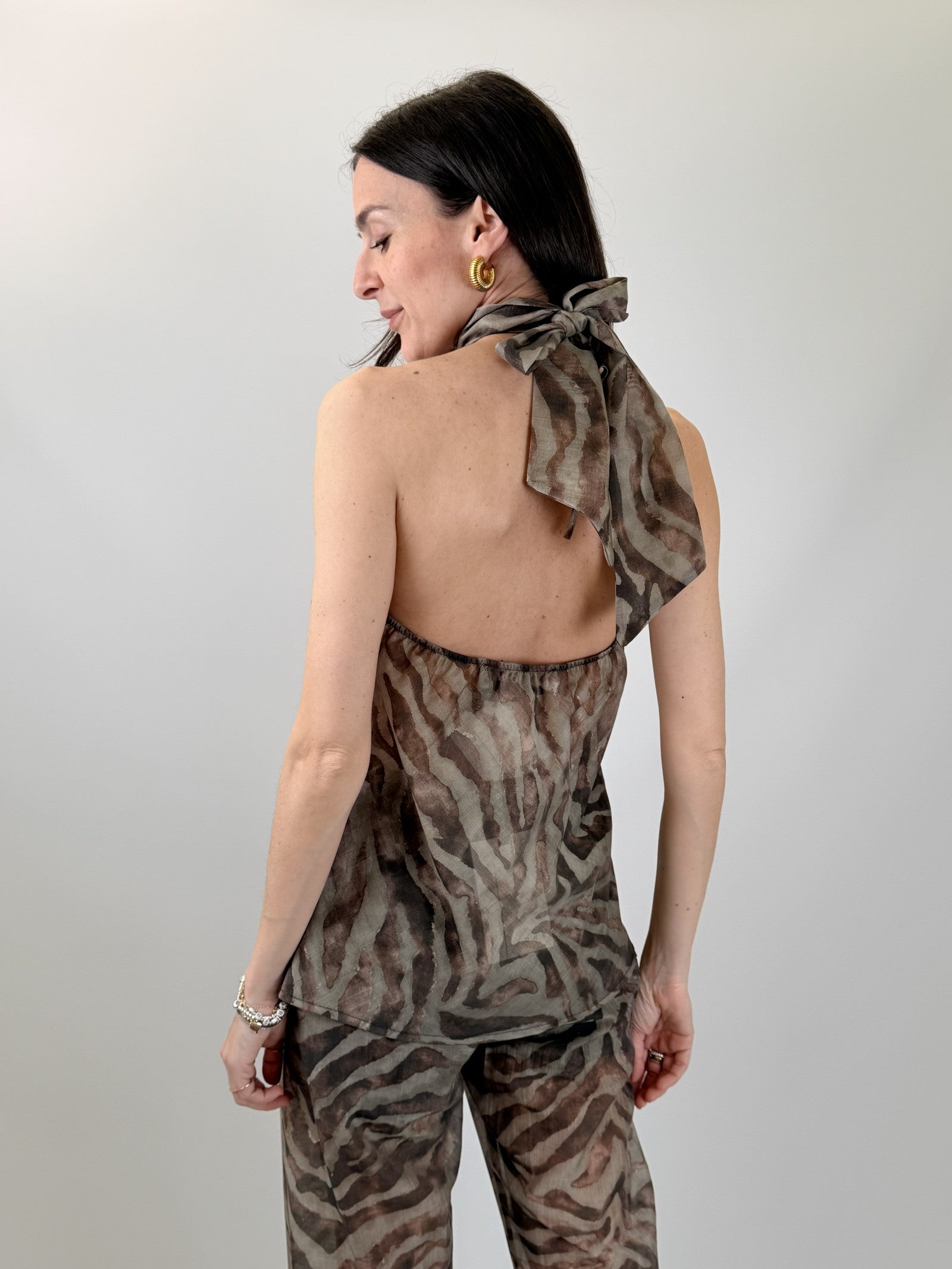 Top zebrato rouches