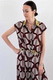 Camicia smanicata fantasia
