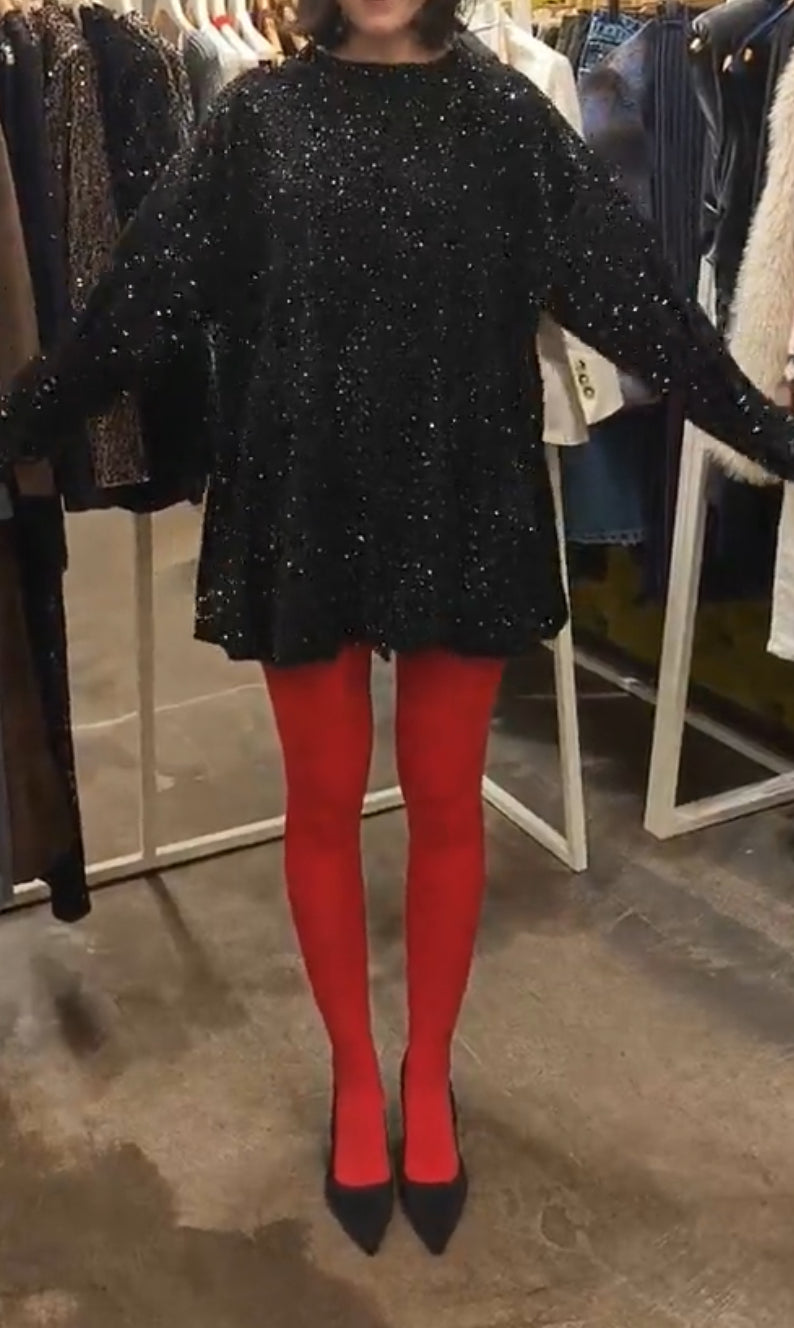 Felpa over paillettes