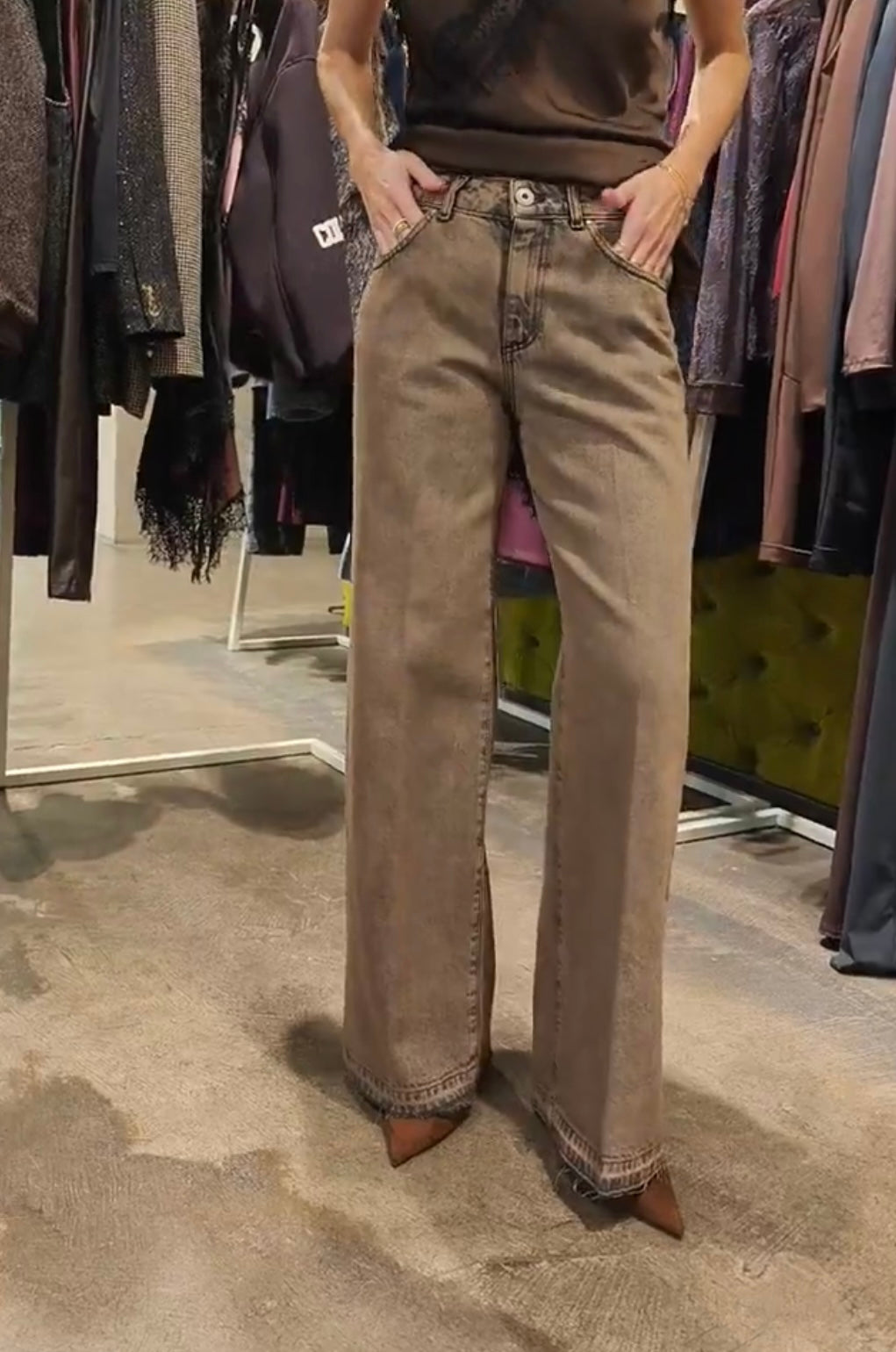 Jeans palazzo