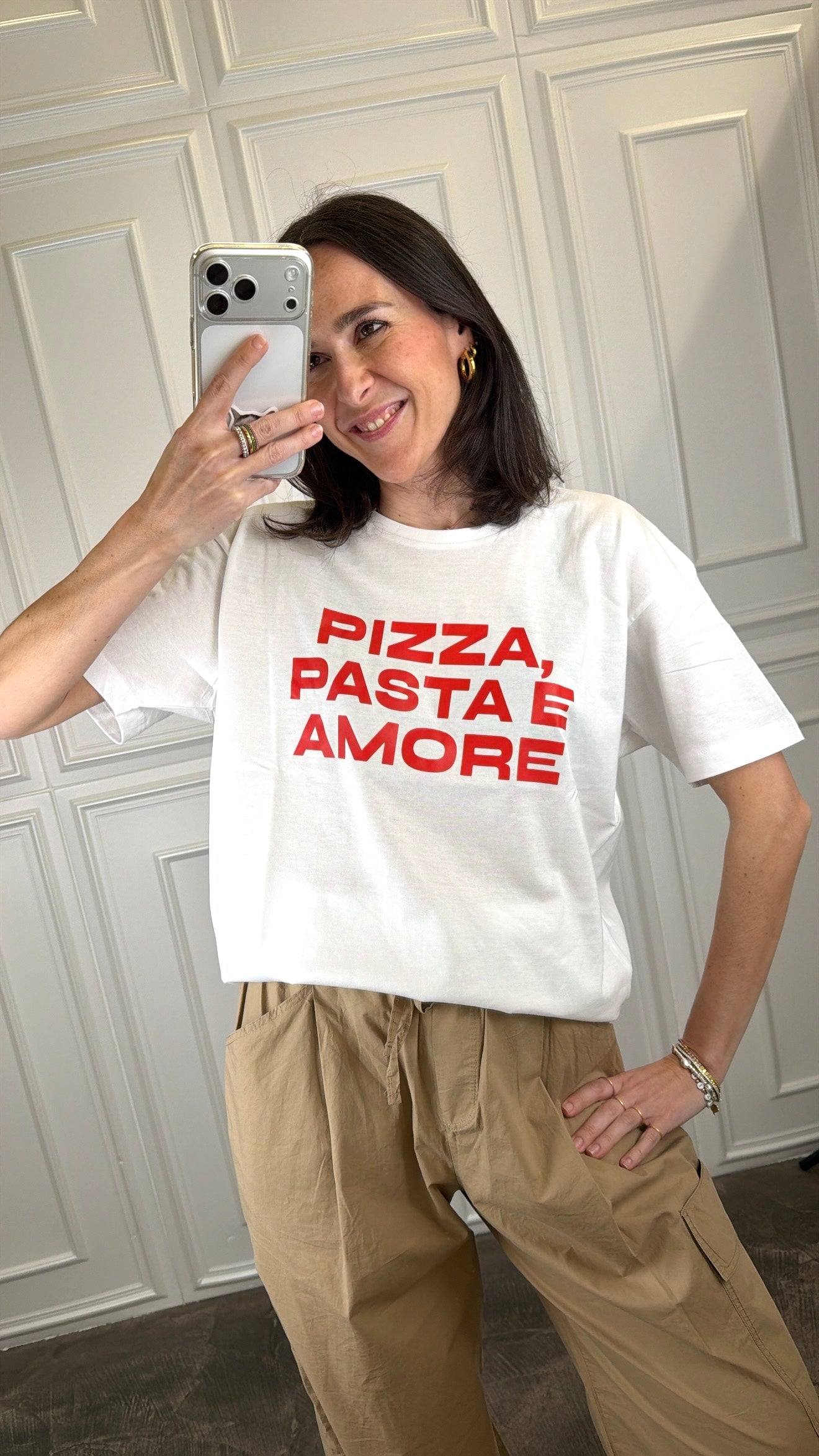 T-shirt PIZZA PASTA AMORE