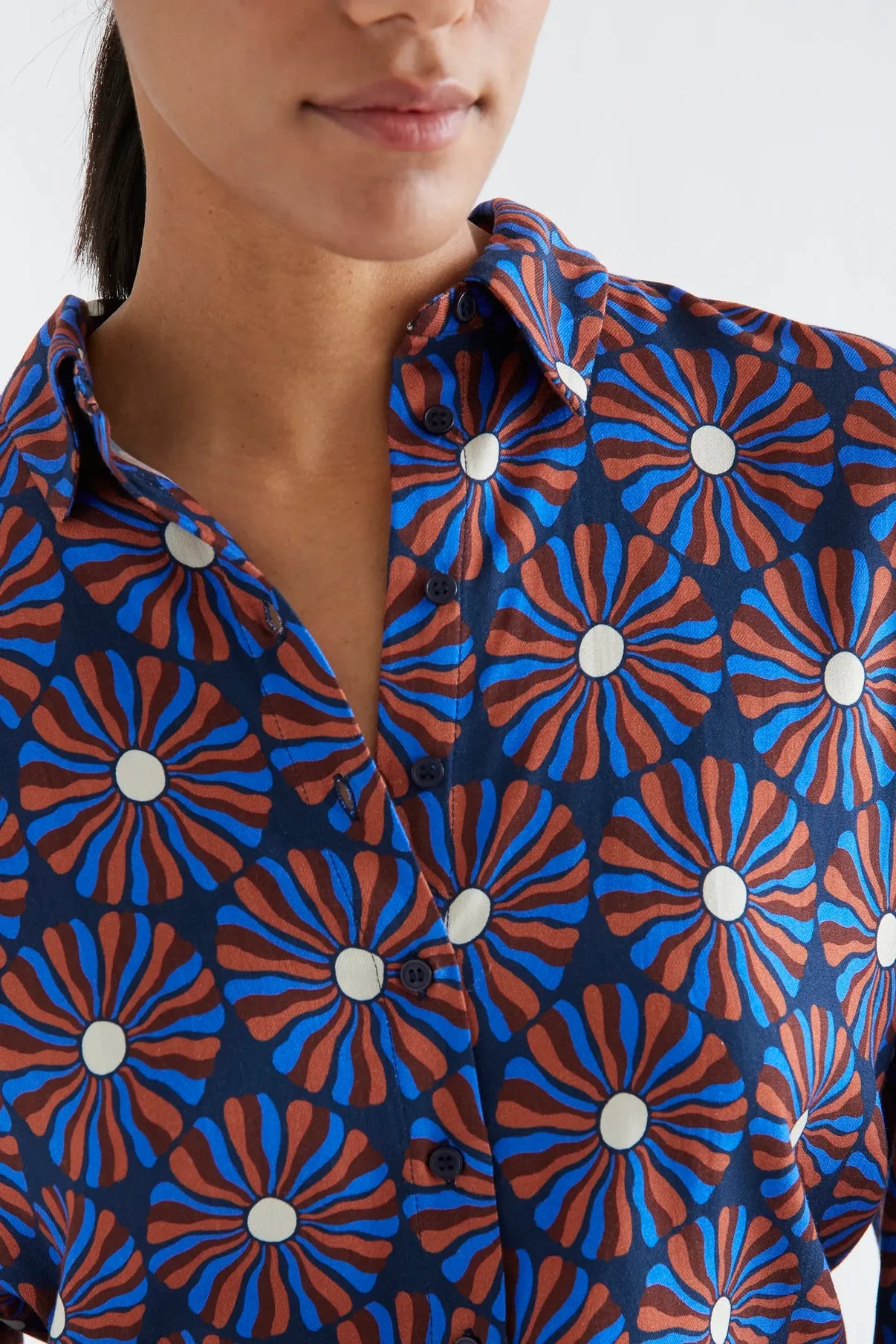 Camicia fantasia floreale