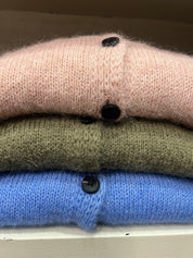 Cardigan misto lana e alpaca