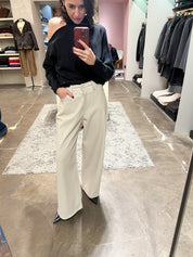 Pantalone GIUSY ecopelle