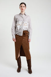 Gonna ecodainetto con fiocco