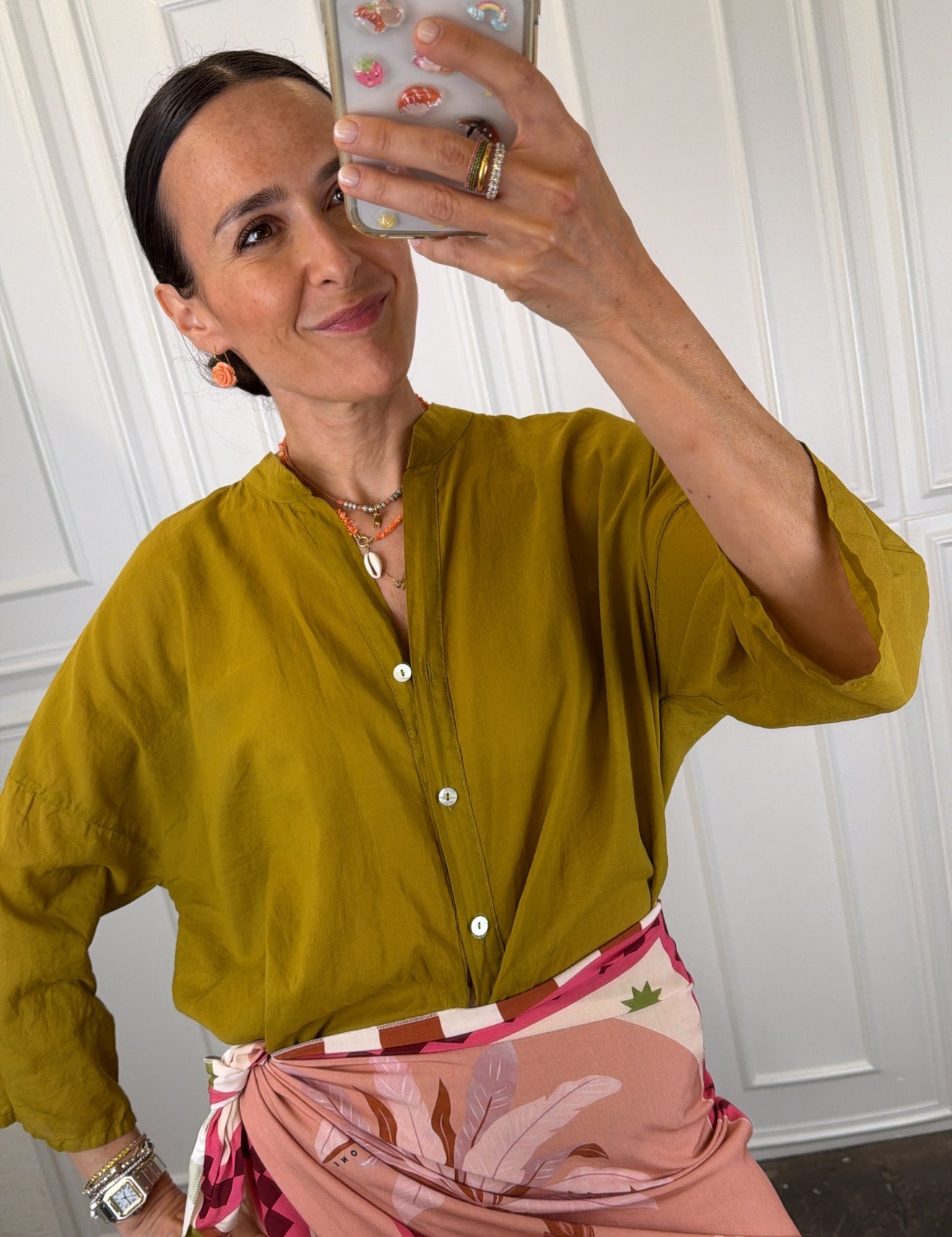 Camicia voile cotone