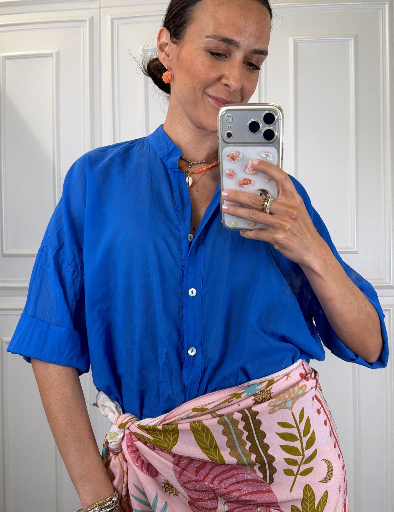 Camicia voile cotone