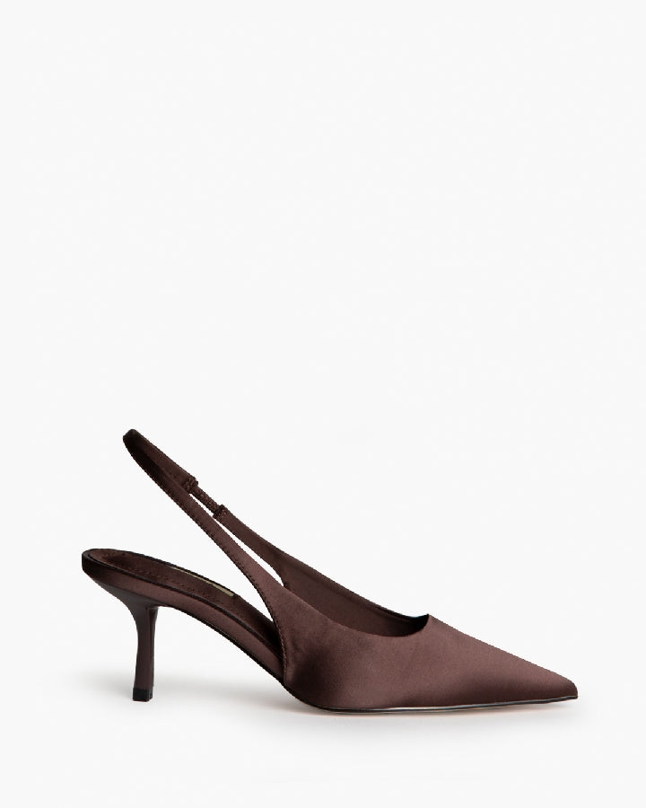 Décolleté slingback