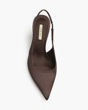 Décolleté slingback