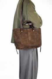 Borsa in camoscio CAROLINE