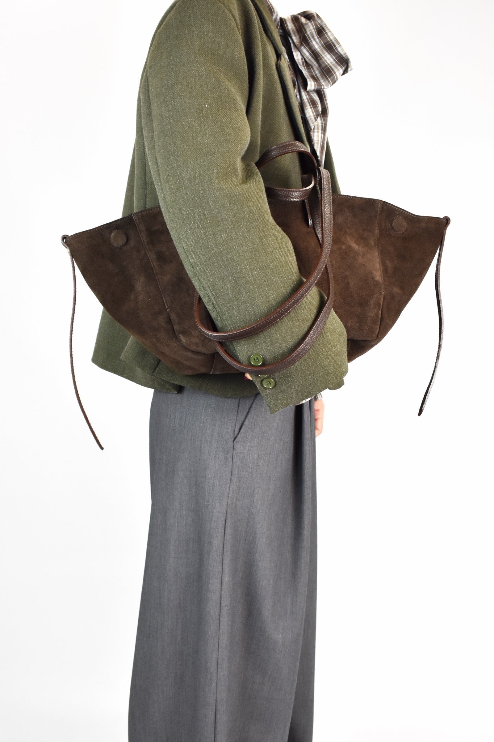 Borsa in camoscio CAROLINE