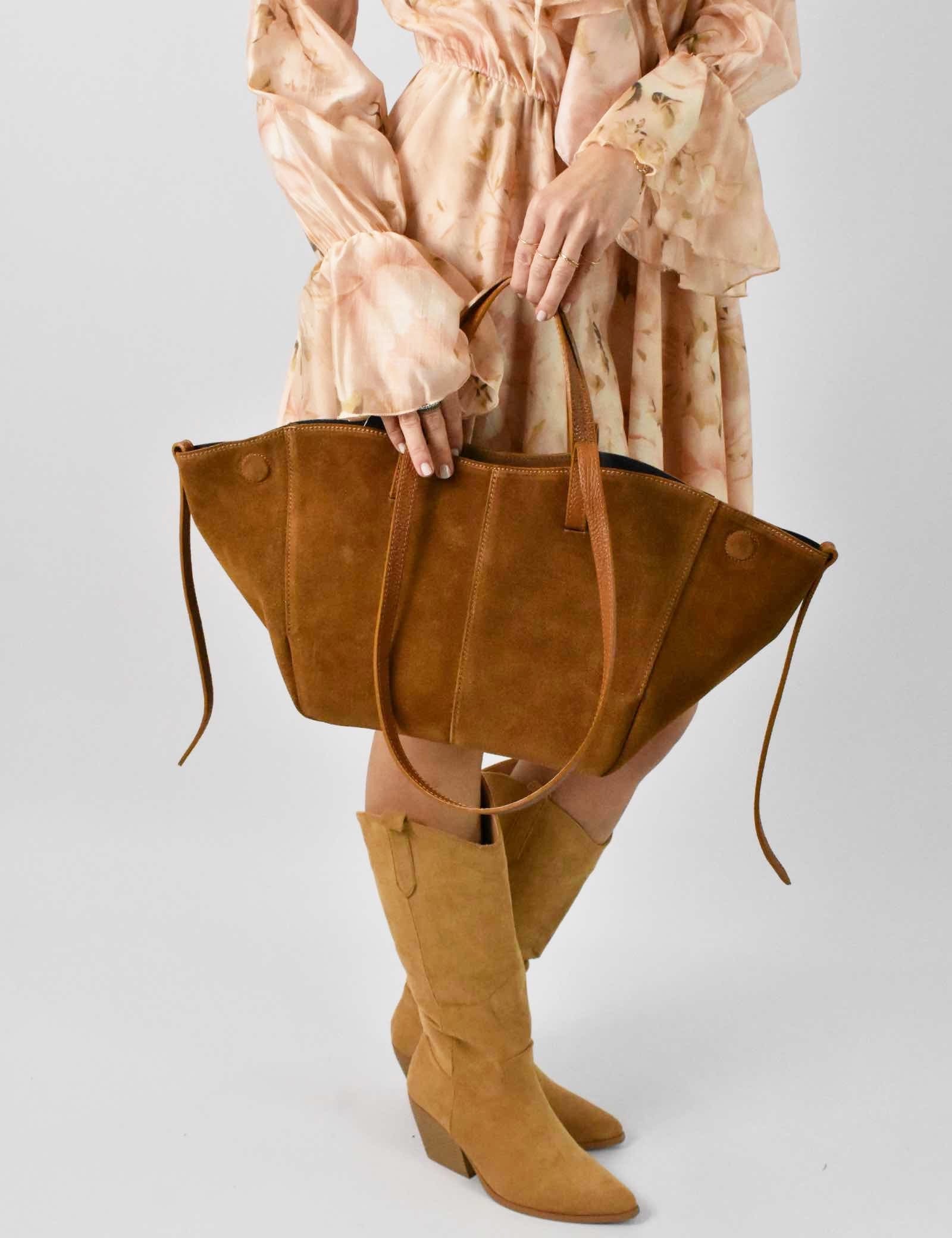 Borsa CAROLINE suede
