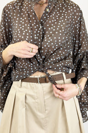 Camicia pois manica gale