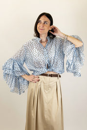 Camicia pois manica gale