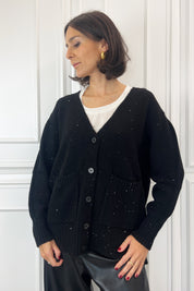 Cardigan paillettes