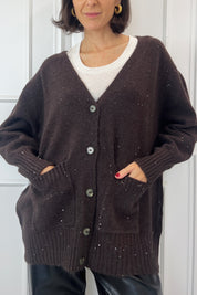 Cardigan paillettes