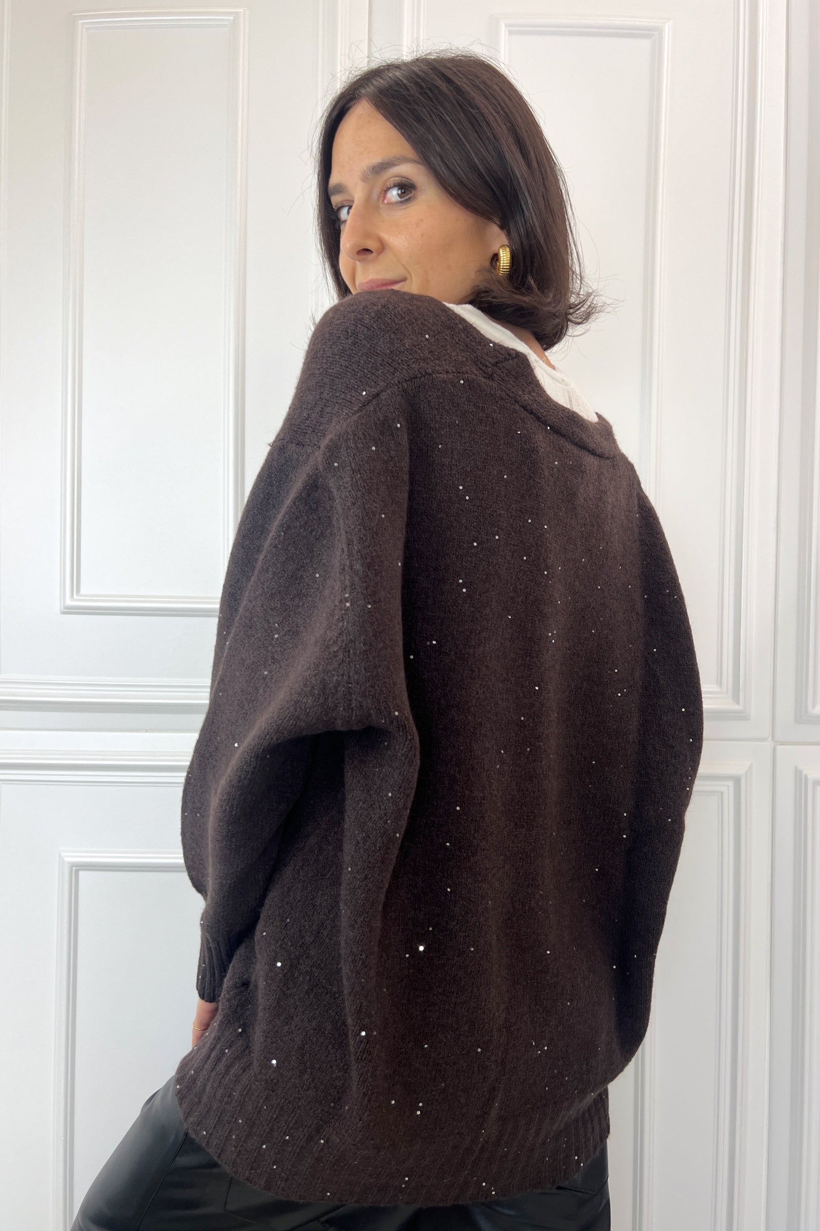 Cardigan paillettes