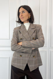 Giacca galles con cintura