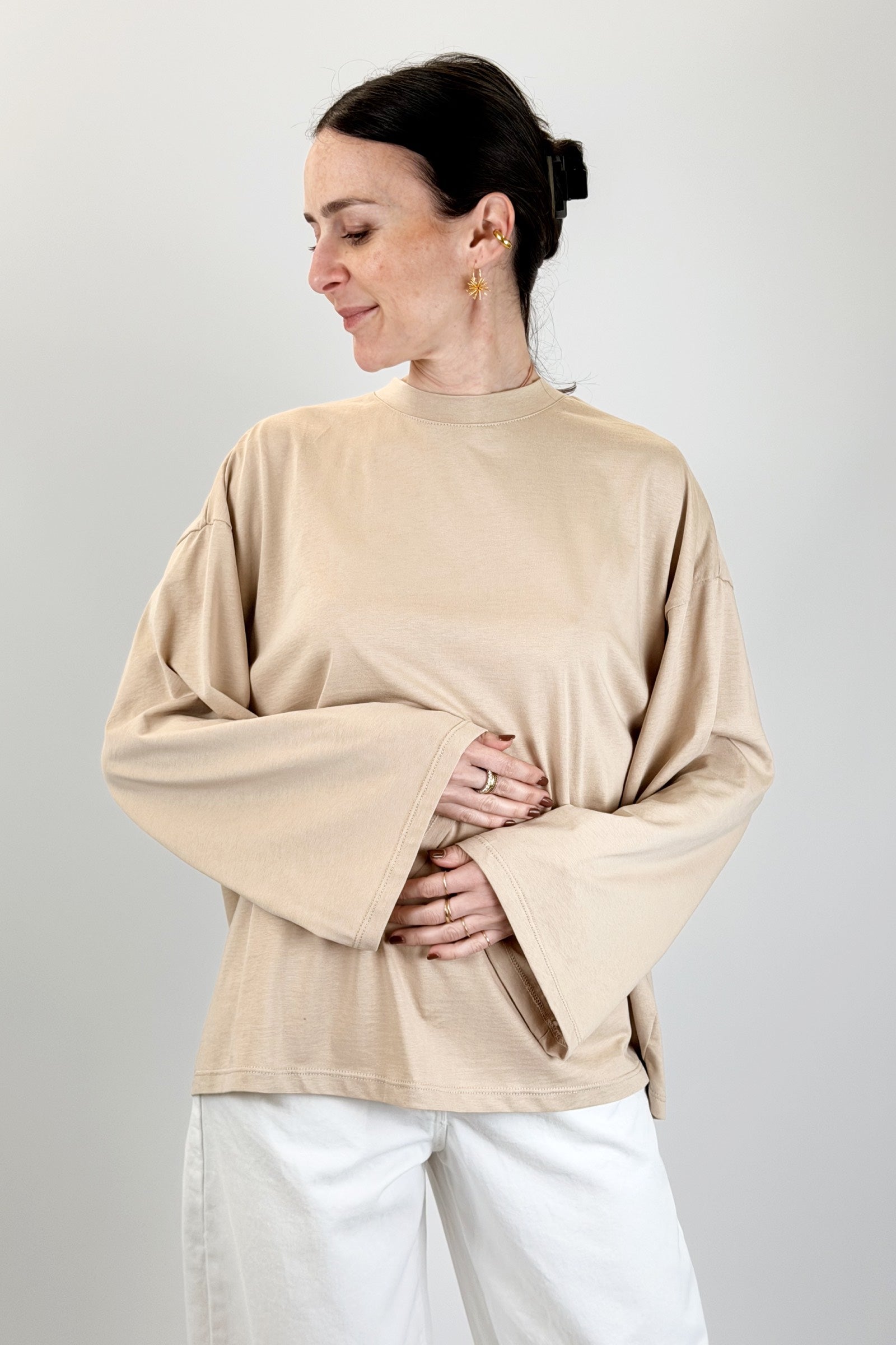 T-shirt cotone oversize