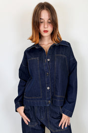 Giacchina jeans work