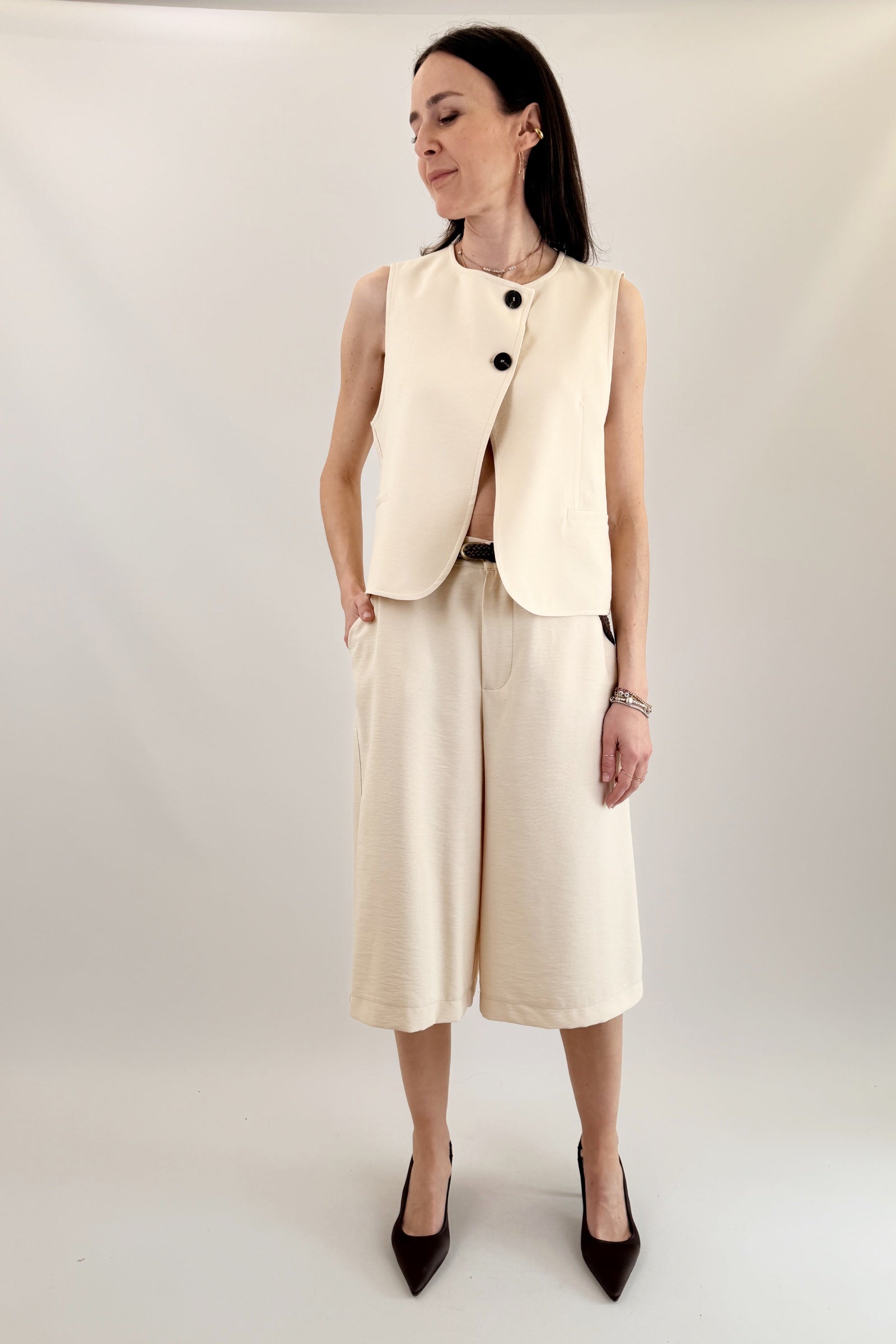 Gilet 2 bottoni