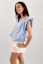 Maglia a palloncino in cotone