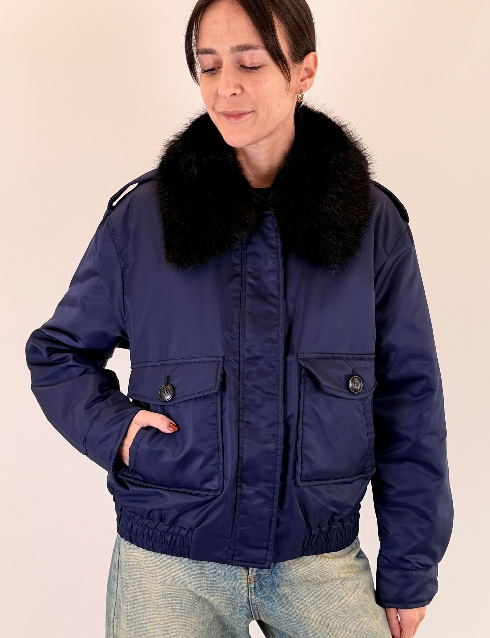 Parka piumino corto