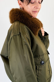 Parka piumino corto