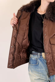 Parka piumino corto