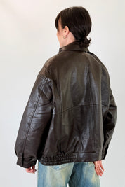 Bomber oversize con tasche