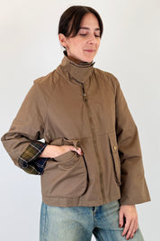 Giubbotto colletto velluto