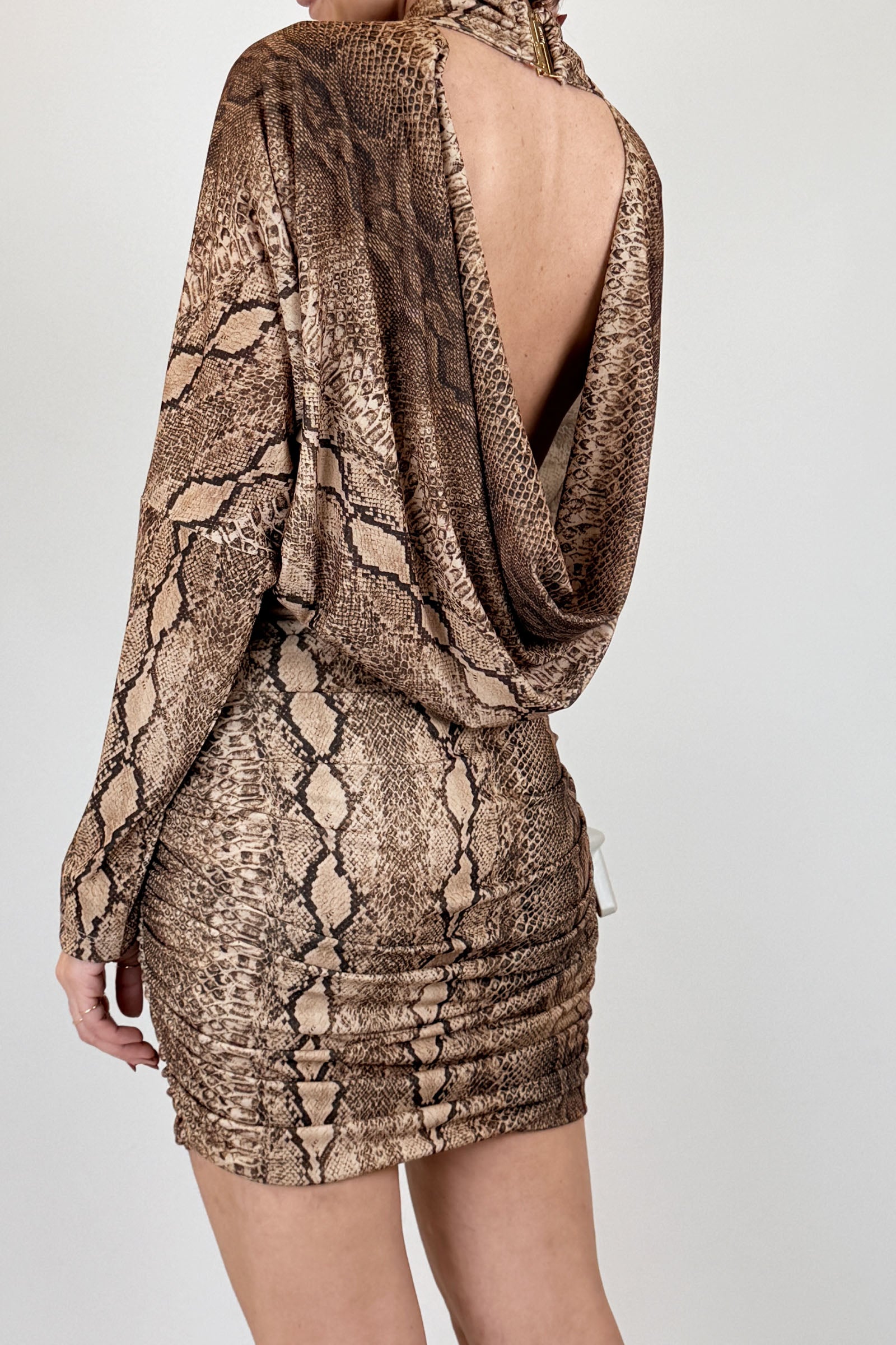 Abito schiena nuda SNAKE