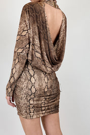 Abito schiena nuda SNAKE