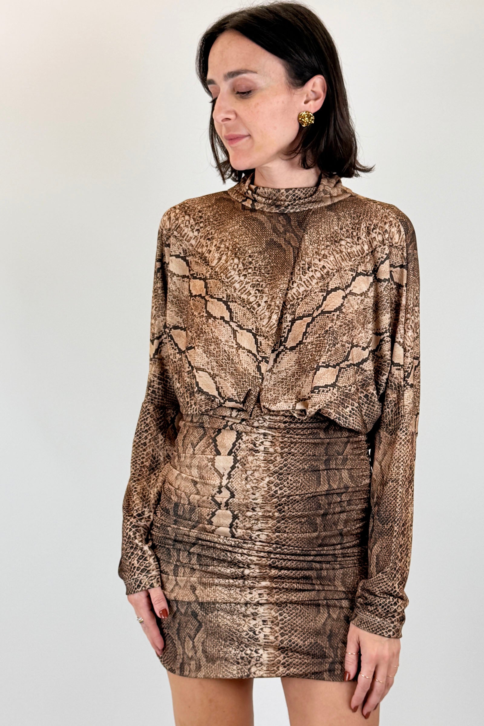 Abito schiena nuda SNAKE