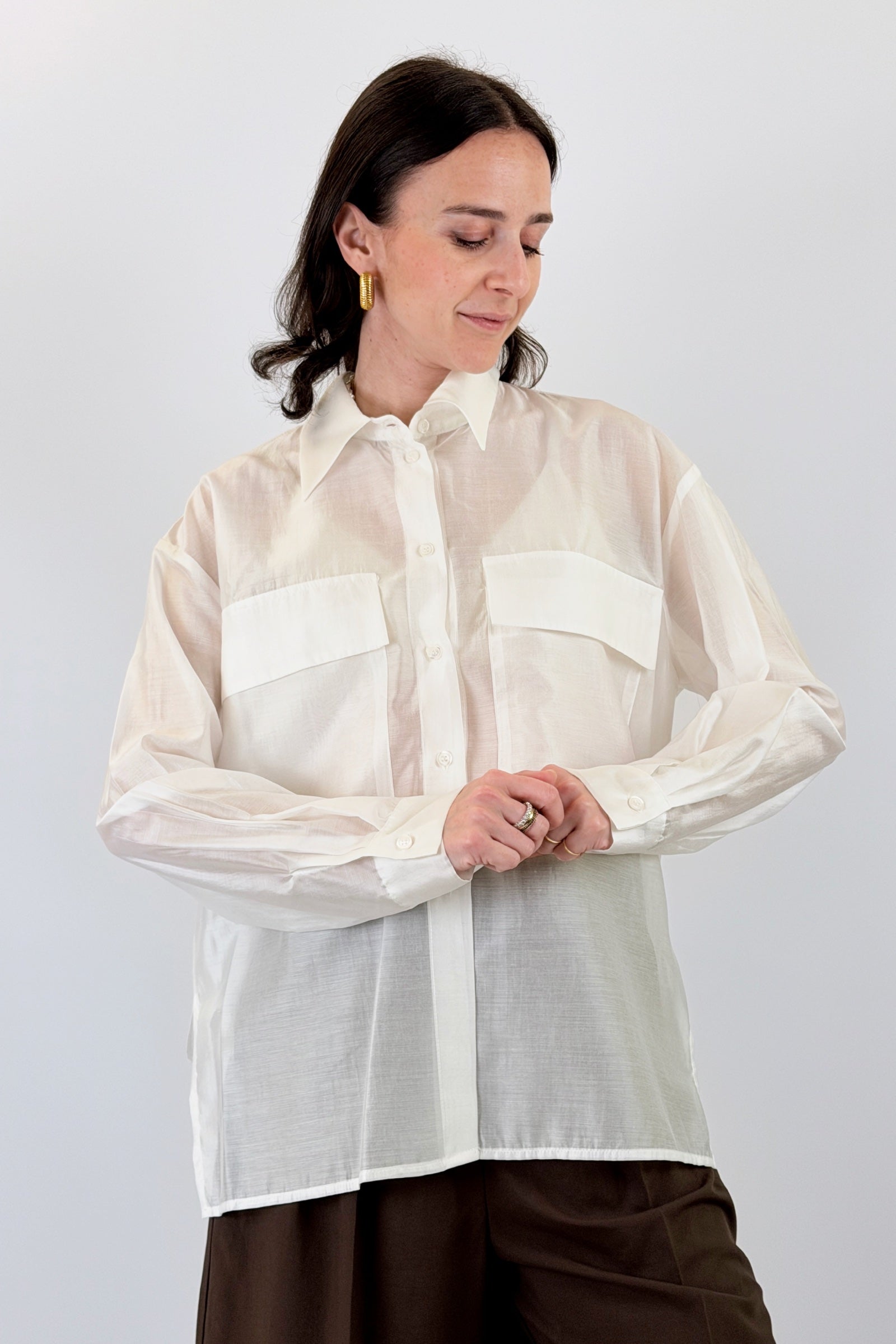 Camicia con tascone