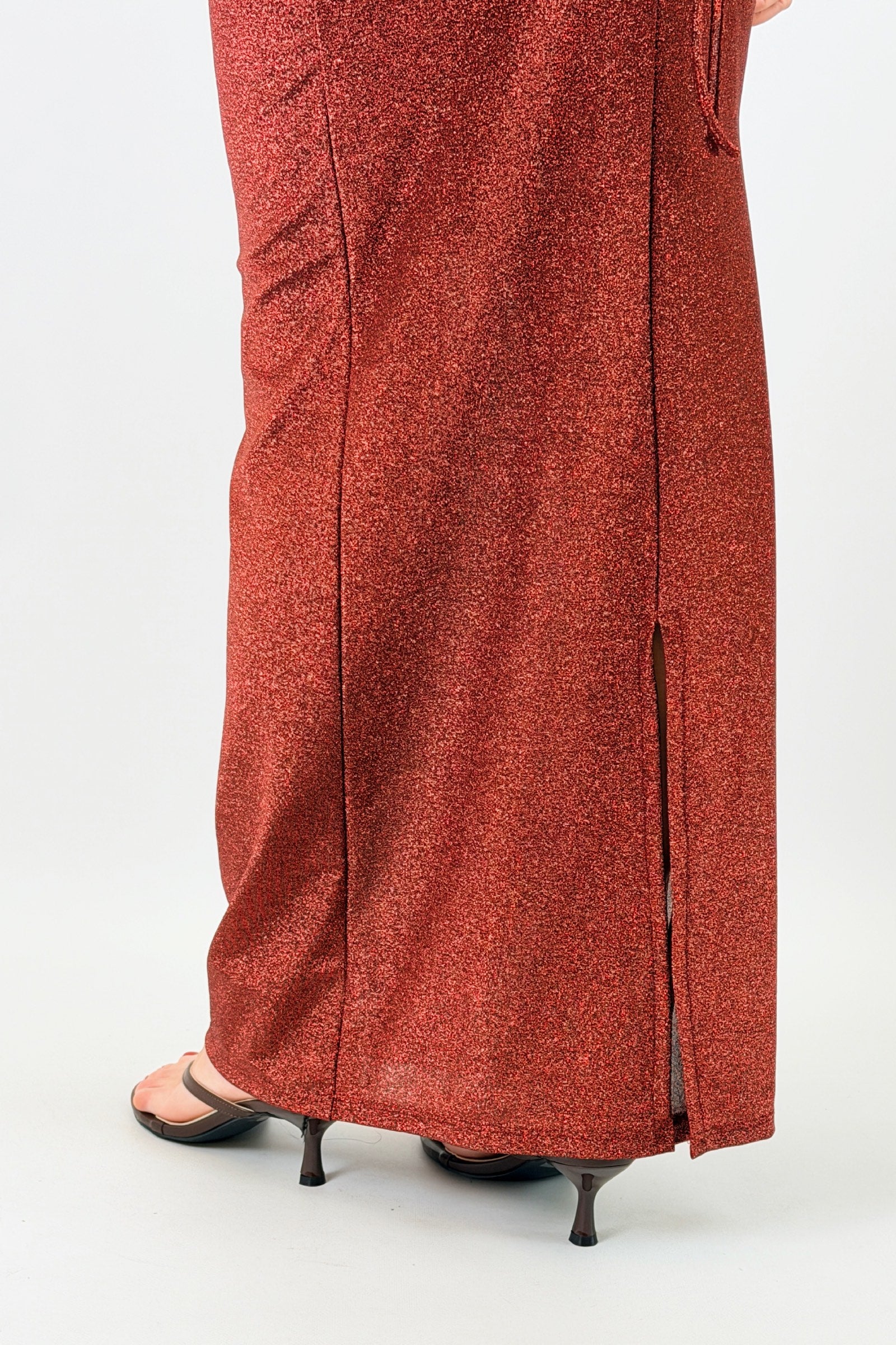 Abito lungo lurex