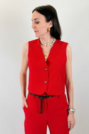 Gilet 2 bottoni