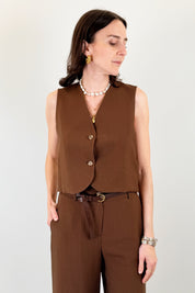 Gilet 2 bottoni