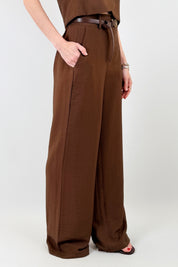 Pantalone dritto con cintura