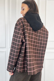 Giacca quadri con balaclava