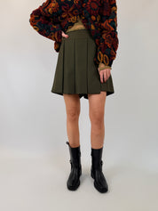 Mini short pieghe