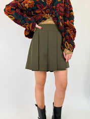 Mini short pieghe