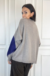 Maglia girocollo rombi