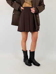 Mini short pieghe