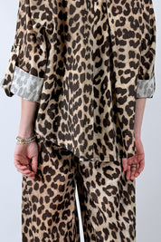 Camicia coreana animalier