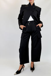 Pantalone cargo cintura