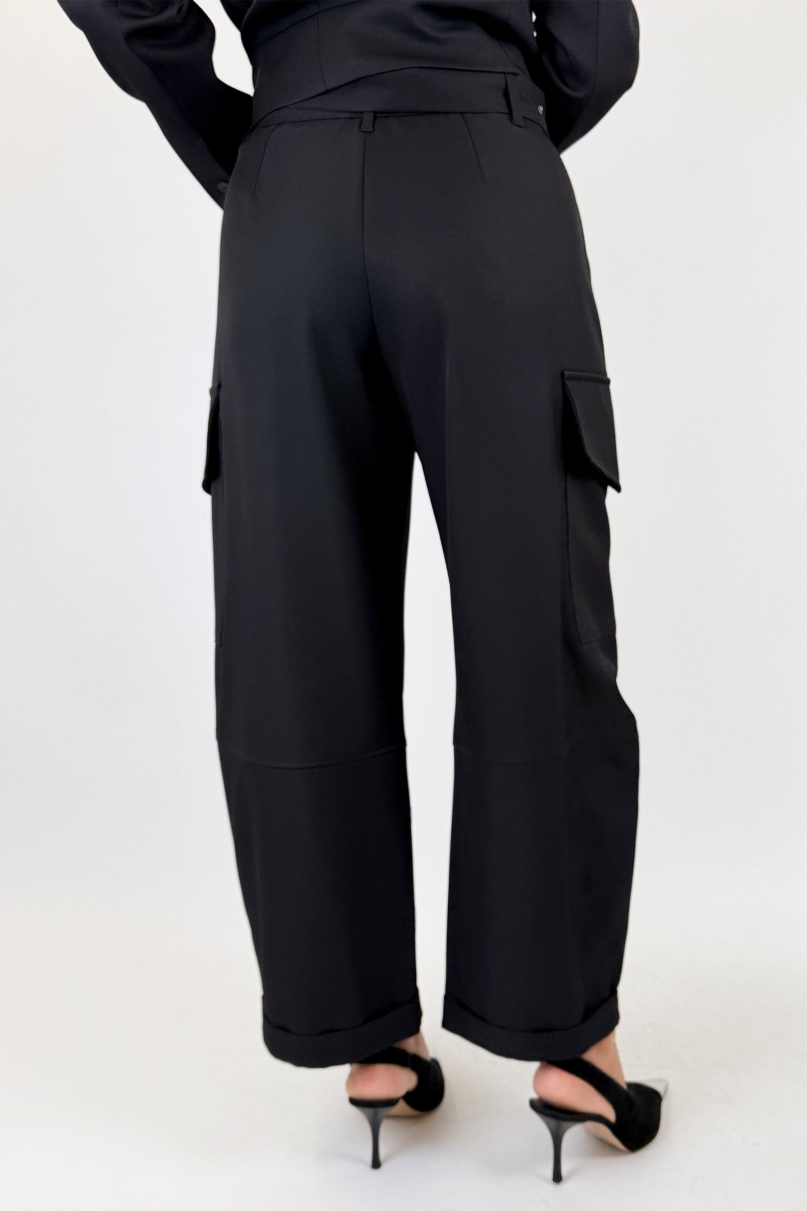Pantalone cargo cintura