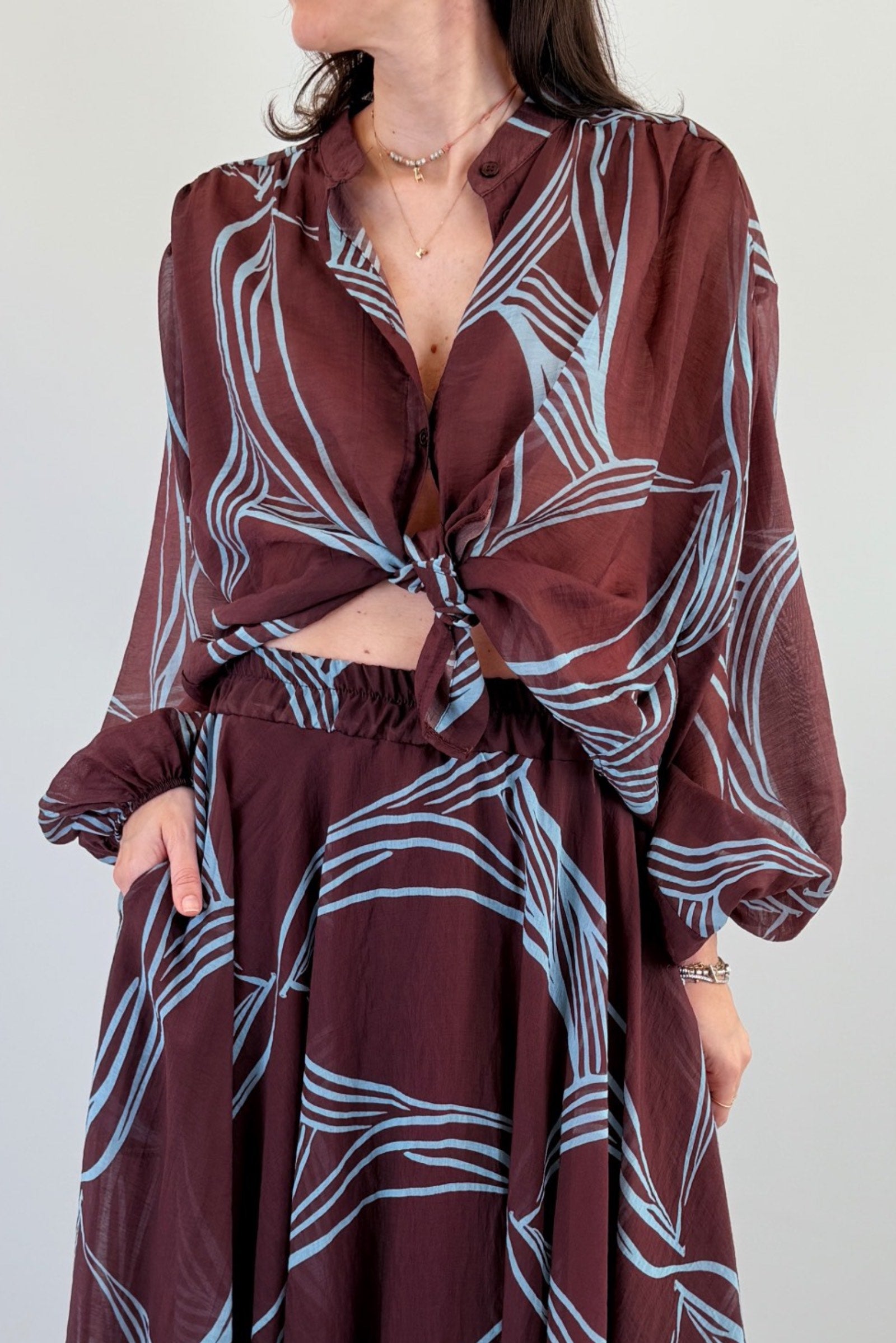 Camicia over fantasia