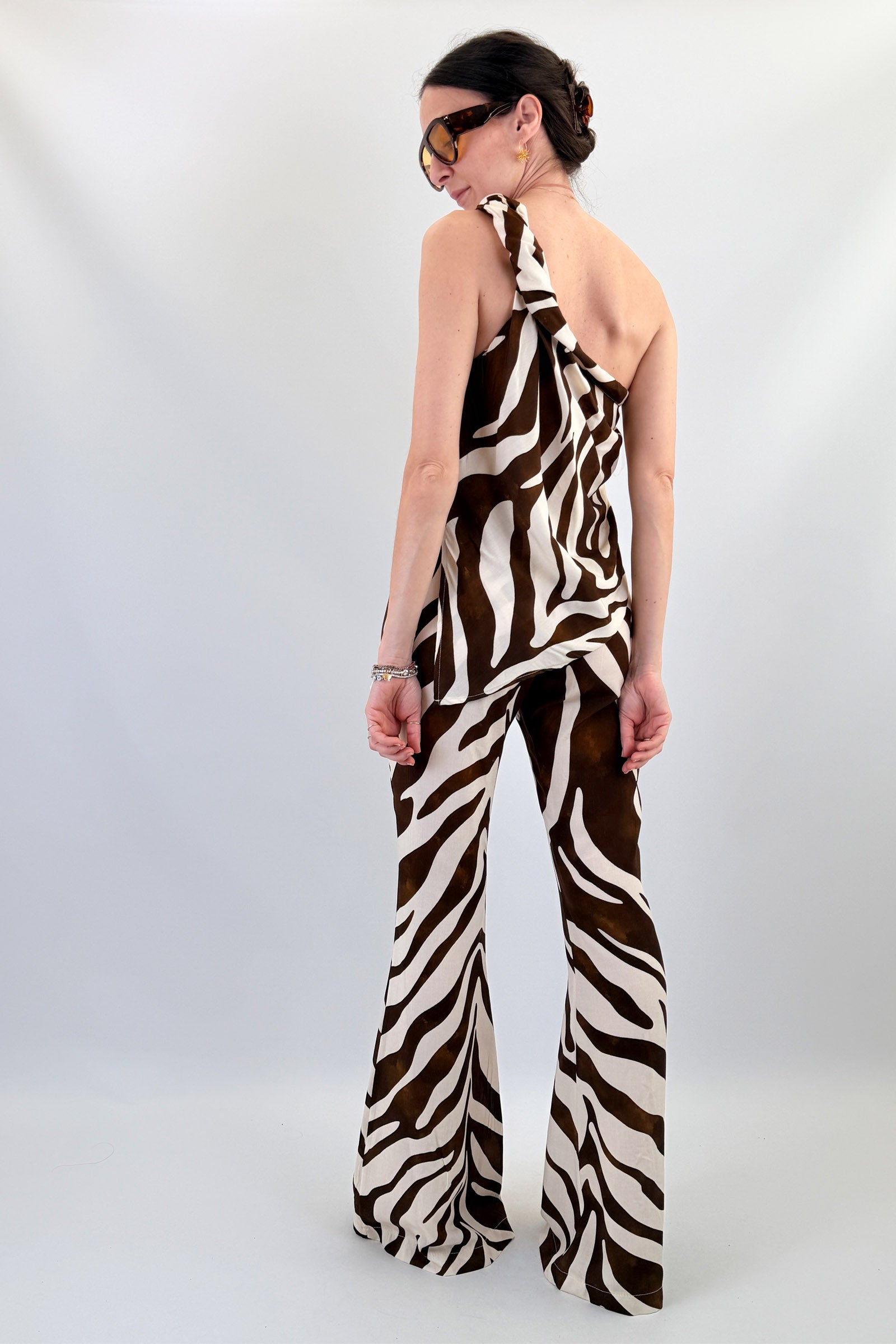 Pantalone zampa fantasia