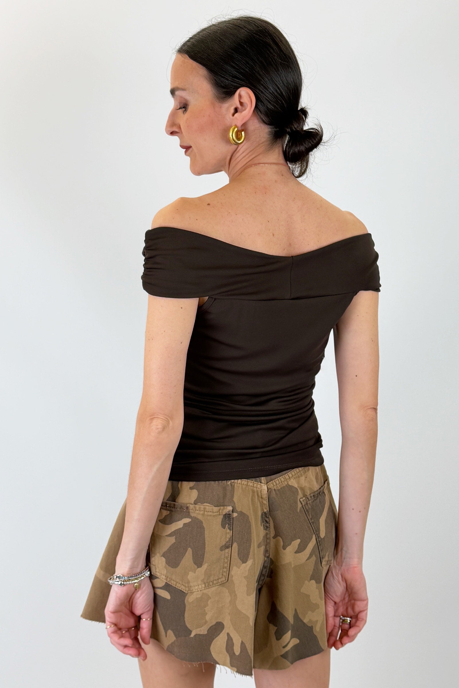 Top arricciato Schiffer